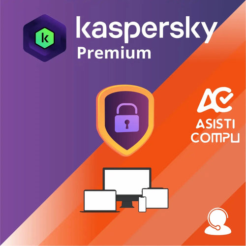 Asistencia Técnica Remota + Antivirus Kaspersky Premium 1 año - Asisticompu